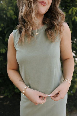 Sloane Jersey Tank, Avocado by Z Supply