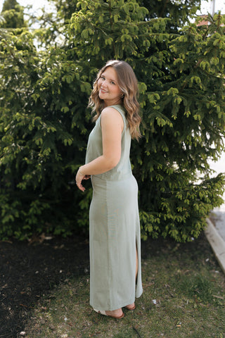 Gail Midi Skirt, Avocado by Z Supply