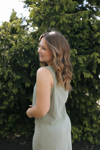 Sloane Jersey Tank, Avocado by Z Supply