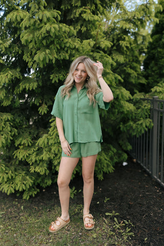 Scout Linen Rayon Shorts, Lawn by Z Supply