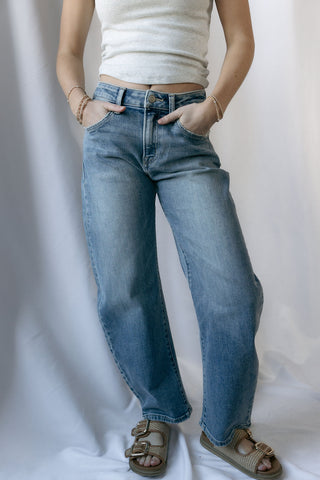 Soho Slim Barrel Jeans - The Red Thread Boutique