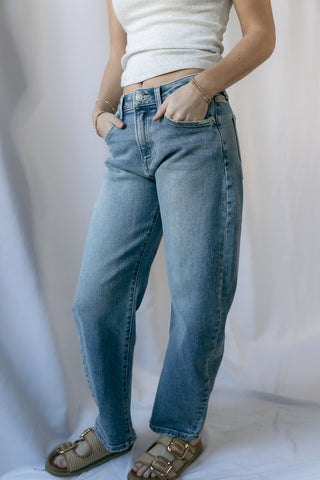 Soho Slim Barrel Jeans - The Red Thread Boutique