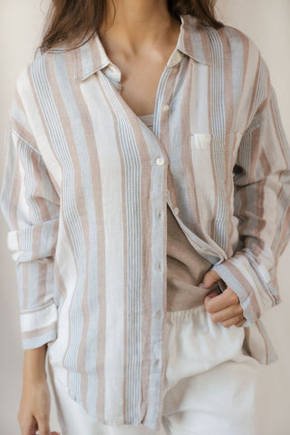 Z Supply The Perfect Line Top, Coconut - The Red Thread Boutique