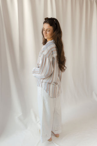 Z Supply The Perfect Line Top, Coconut - The Red Thread Boutique