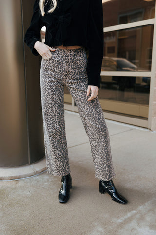 Vintage Straight, Leopard by JBD *final sale
