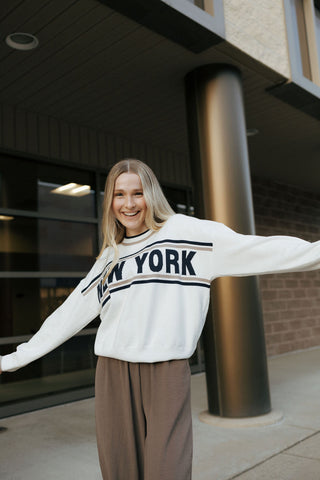 New York Stripe Sweater *final sale