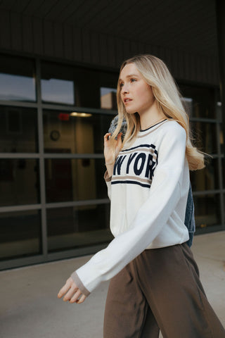 New York Stripe Sweater *final sale
