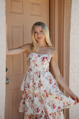 Eyelet Sleeveless Dress