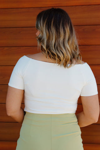 Adriana Top, White *final sale