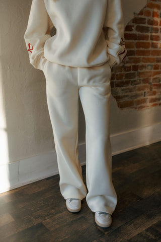 Bow Sweat Pants *final sale