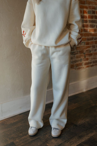 Bow Sweat Pants *final sale
