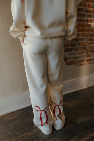 Bow Sweat Pants *final sale