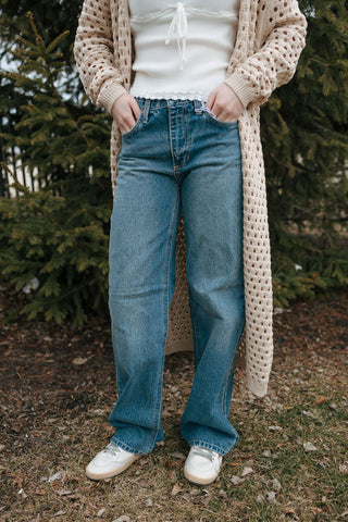 Longer Length Straight by Just Black Denim