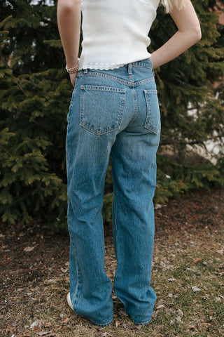 Longer Length Straight by Just Black Denim