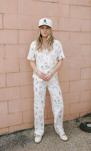 Dawn Beach Days Pant, Bone by Z Supply