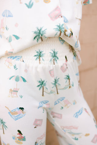 Dawn Beach Days Pant, Bone by Z Supply