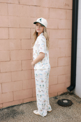 Dawn Beach Days Pant, Bone by Z Supply
