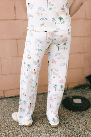 Dawn Beach Days Pant, Bone by Z Supply
