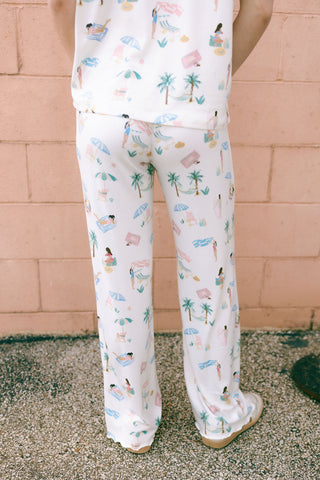 Dawn Beach Days Pant, Bone by Z Supply