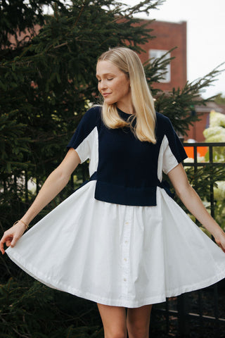 Sweater Top Dress *final sale