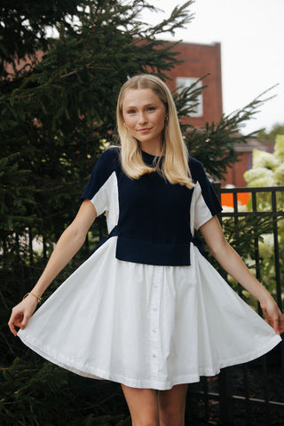 Sweater Top Dress *final sale