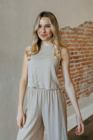 Sloane Textured Slub Top, Parchment by Z Supply