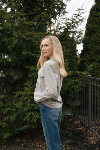 Casey Shirt, Forest Fog *final sale
