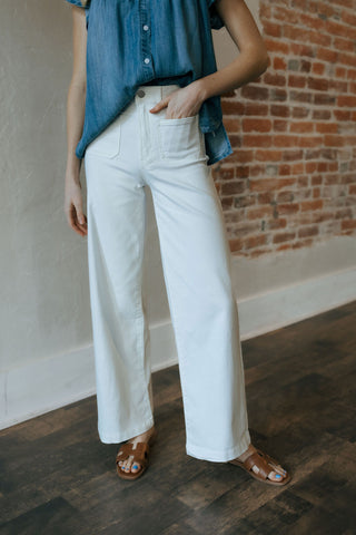 Mini Patch Pocket Wide Leg by JBD