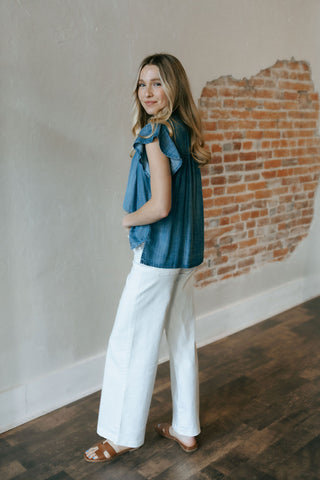 Mini Patch Pocket Wide Leg by JBD