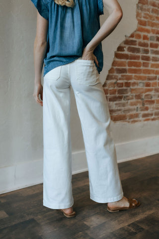 Mini Patch Pocket Wide Leg by JBD