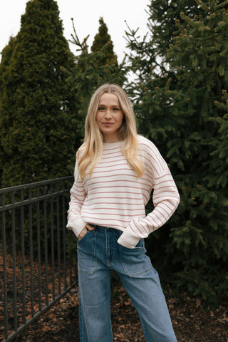 Ely Sweater, Pink *final sale