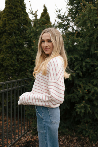Ely Sweater, Pink *final sale