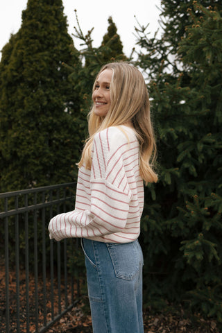 Ely Sweater, Pink *final sale