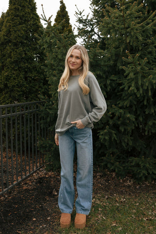 Hangout Top, Forest Fog *final sale*