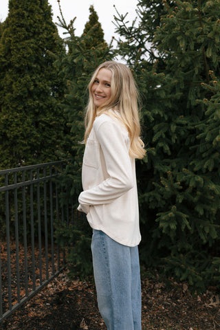 Lewis Shirt, Pink Oatmeal *final sale*