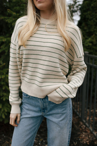 Ely Sweater, Sage *final sale