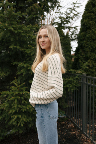 Ely Sweater, Sage *final sale