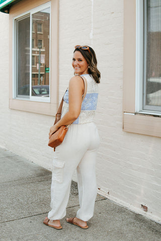 Briston Pants, Taupe Heather *final sale