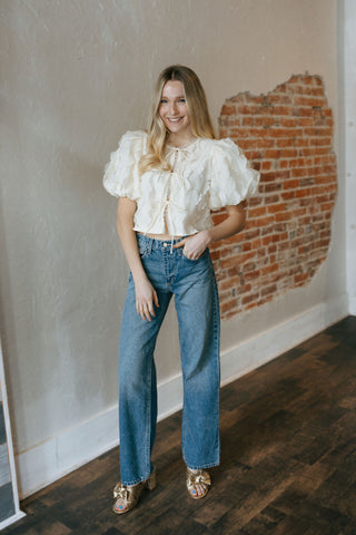 Relaxed Straight, Medium Denim