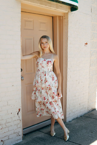 Eyelet Sleeveless Dress
