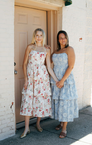 Eyelet Sleeveless Dress