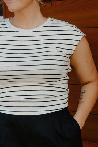 Hyde Striped Knit Top *final sale
