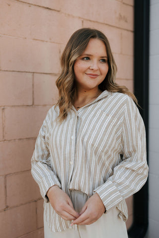 The Perfect Line Top, Pebble Moon by Z Supply