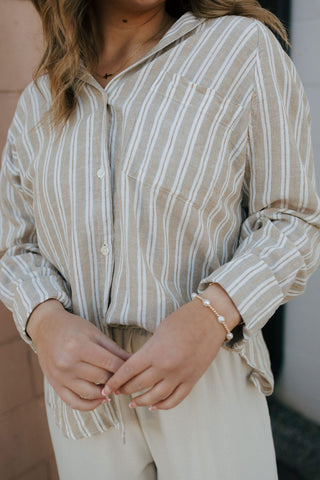 The Perfect Line Top, Pebble Moon by Z Supply