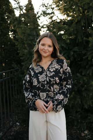 Wren Ari Floral Blouse by Z Supply
