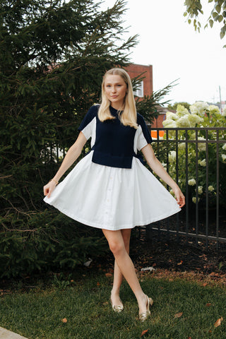 Sweater Top Dress *final sale