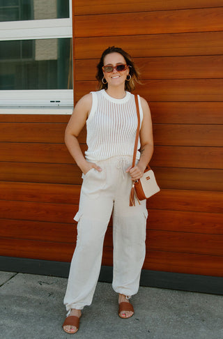 Briston Pants, Taupe Heather *final sale