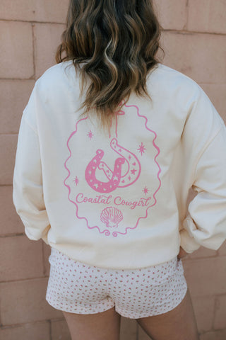Coastal Cowgirl, Pink/Ivory