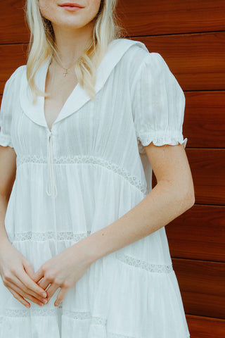 Sailor Collar Mini Dress *final sale