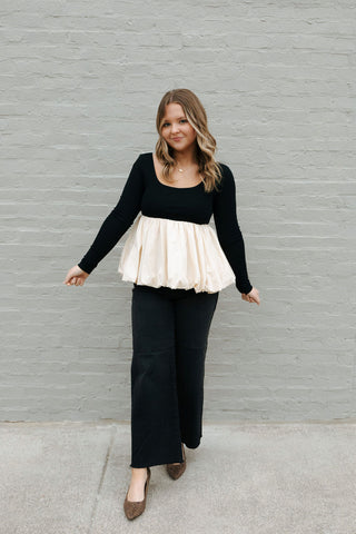 Agnes Bubble Top * final sale